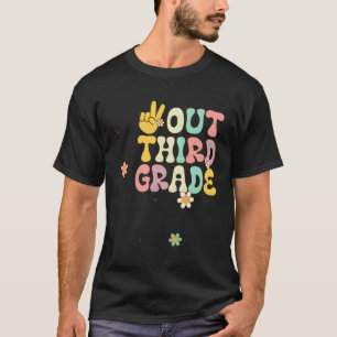 Friedenshand Dritte 3. Klasse Abschied 3. Klasse T-Shirt