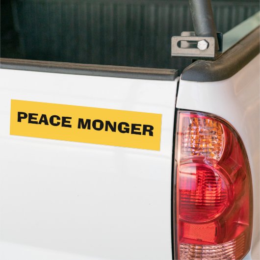 FRIEDENShändler Autoaufkleber (Auf Lkw)