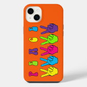 Friedenshandlungen iPhone Hülle (Rückseite)