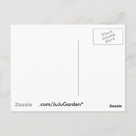 Friedenshandlungen Postkarte (Rückseite)