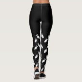 Friedenshandzeichen-Leggings Leggings (Rückseite)