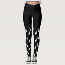 Friedenshandzeichen-Leggings