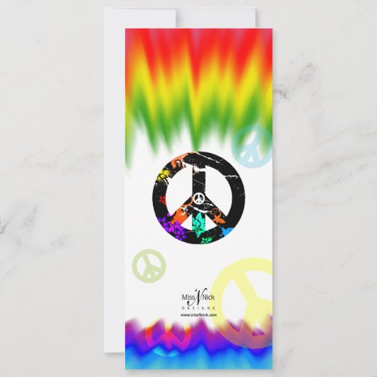 Friedensheraus Abschluss-Einladung Einladung (Rückseite)