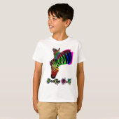 Friedensheraus Zebra T-Shirt (Vorne ganz)