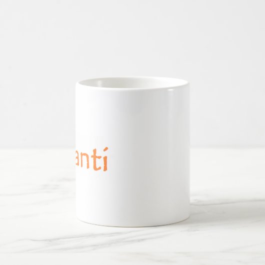 Friedenshilfin Kaffeetasse (Mittel)