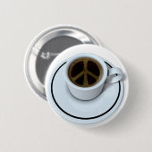 Friedenskaffee Button (Vorne & Hinten)