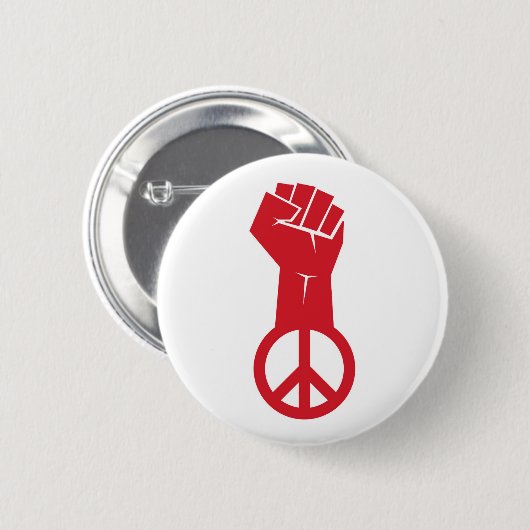 Friedenskampf Button (Vorne & Hinten)