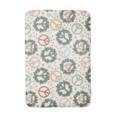 Friedenskämpfe und die Freude am Weltmuster Badematte (Vorderseite Vertikal)