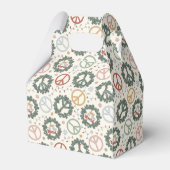 Friedenskämpfe und die Freude am Weltmuster Geschenkschachtel (Rückseite)