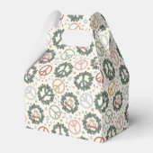 Friedenskämpfe und die Freude am Weltmuster Geschenkschachtel (Vorderseite)