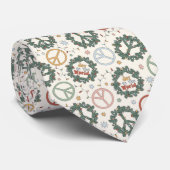 Friedenskämpfe und die Freude am Weltmuster Krawatte (Gerollt)