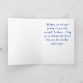 Friedenskarte Feiertagskarte (Innenseite)