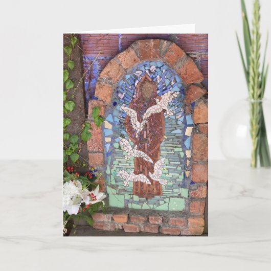 Friedenskarte von St. Francis inspirierend Karte (Vorderseite)