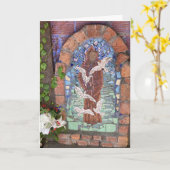 Friedenskarte von St. Francis inspirierend Karte (Gelbe Blume)