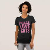 FRIEDENSKATZEN CAT-T - Shirt LIEBE (Vorne ganz)