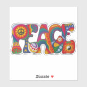 Friedensklemme Aufkleber (Blatt)