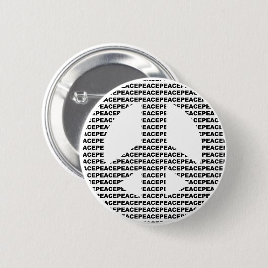Friedensknopf Button (Vorne & Hinten)