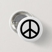Friedensknopf Button (Vorne & Hinten)