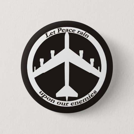 Friedensknopf Button (Vorderseite)