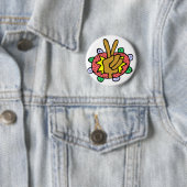 FRIEDENSknopf Button (Beispiel)