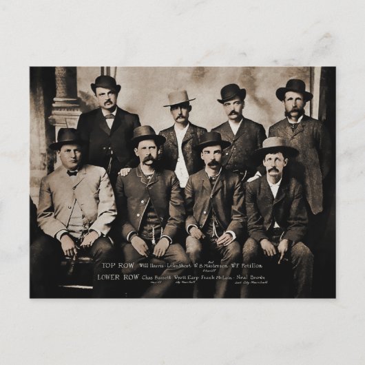 Friedenskommission für Dodge 1883 Postkarte (Vorderseite)