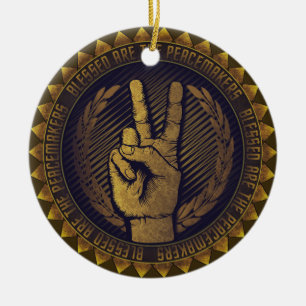 Friedenskonsolidierung Keramik Ornament