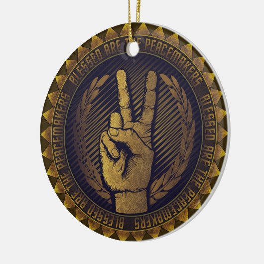 Friedenskonsolidierung Keramik Ornament (Links)