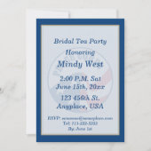 Friedenskorps Brautparty Party Einladung (Vorderseite)