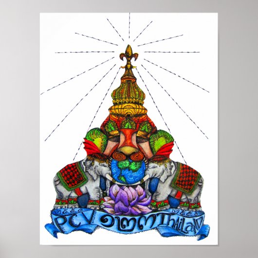 Friedenskorps - Freiwillige - Thailand Poster (Vorne)