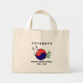 Friedenskorps Korea Kleine Tasche (Vorne)