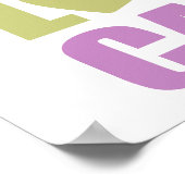 Friedenslager Liebe Poster (Ecke)