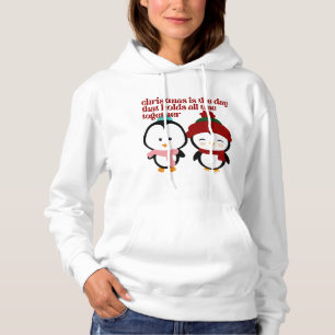 FRIEDENSLAUGHTER LIEBE FAMILIENFEIERCHRISTMAS HOODIE