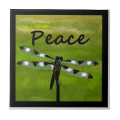 Friedenslibelle Fliese (Vorderseite)