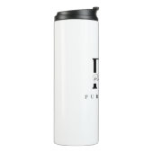 „Friedenslicht – Pure Love Logo“ Thermosbecher (Nach links gedreht)