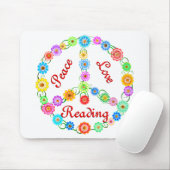 FriedensLiebe-Ablesen Mousepad (Mit Mouse)