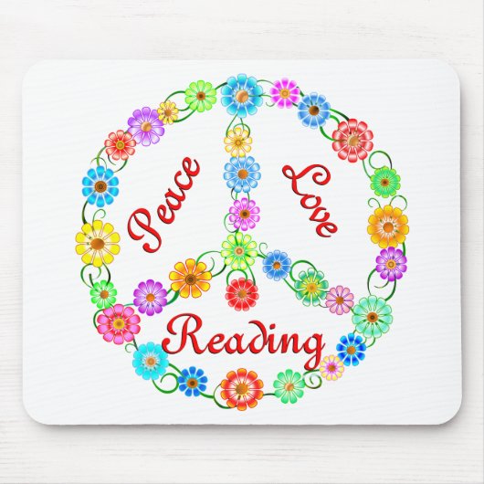 FriedensLiebe-Ablesen Mousepad (Vorne)