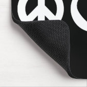 FriedensLiebe-alien Mousepad (Ecke)