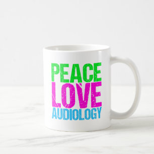FriedensLiebe-Audiologie Kaffeetasse