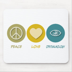 FriedensLiebe-Augenheilkunde Mousepad