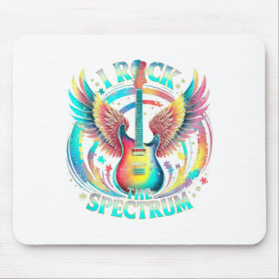 Friedensliebe Autismus Welttournee Rock The Spectr Mousepad