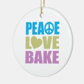FriedensLiebe backen Keramikornament (Links)