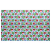 FriedensLiebe-Bagel Stoff (Fat Quarter (45,7 x 55,9 cm))