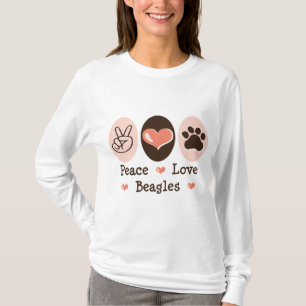 FriedensLiebe-BeaglesHoodie T-Shirt