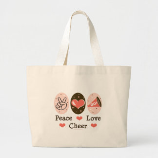 FriedensLiebe-Beifall-Cheerleading Tasche