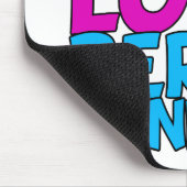 FriedensLiebe-Bernie-Sandpapierschleifmaschinen Mousepad (Ecke)