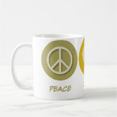 FriedensLiebe-Beschäftigungstherapie Kaffeetasse (Links)