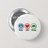 FriedensLiebe besetzen Button (Vorne & Hinten)