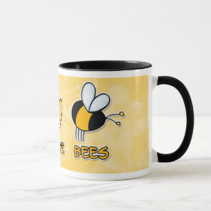 FriedensLiebe-Bienen-Tasse Tasse
