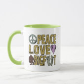 FriedensLiebe Bigfoot Tasse (Links)