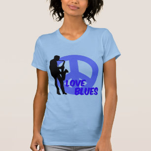 FriedensLiebe-Blues T-Shirt
